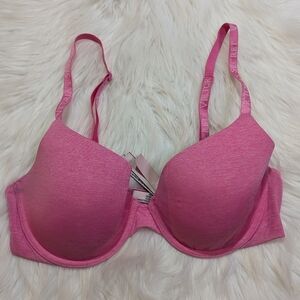 Victoria's Secret Pink T-shirt Light Lined Demi Bra in Size 34D